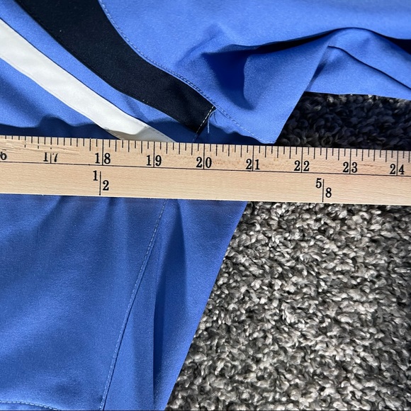 Nike Play Up Track Jacket Full Zip Blue High Neck Lightweight Size Large (12-14) - Picture 6 of 10